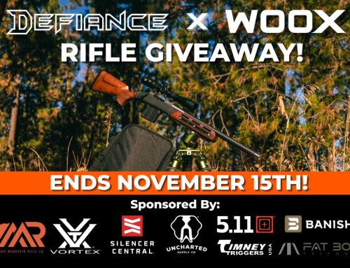 DEFIANCE x WOOX HUNTING RIFLE GIVEAWAY